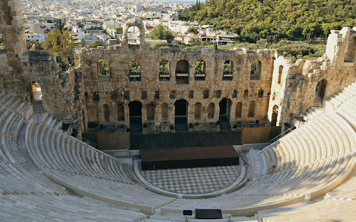 Odeon of Herodes Atticus in Athens, Greece  from Chrome web store to be run with OffiDocs Chromium online
