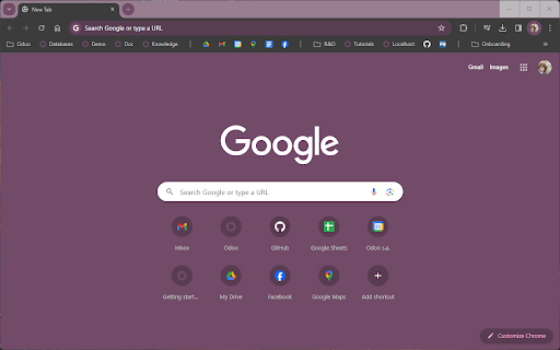 Odoo Theme  from Chrome web store to be run with OffiDocs Chromium online