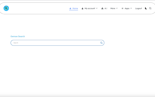 Oernoe Search  from Chrome web store to be run with OffiDocs Chromium online