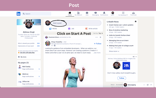 Office Ink Comment and Post with AI  from Chrome web store to be run with OffiDocs Chromium online