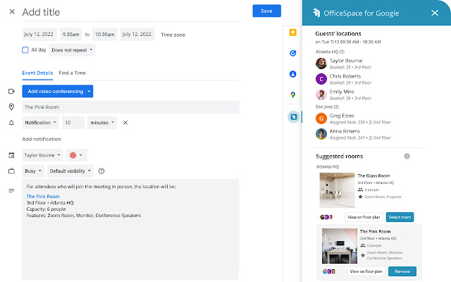 OfficeSpace for Google  from Chrome web store to be run with OffiDocs Chromium online