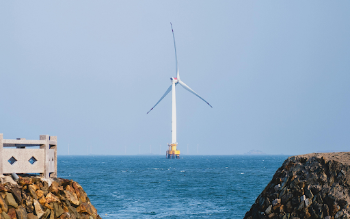 Offshore Wind Power Theme  from Chrome web store to be run with OffiDocs Chromium online