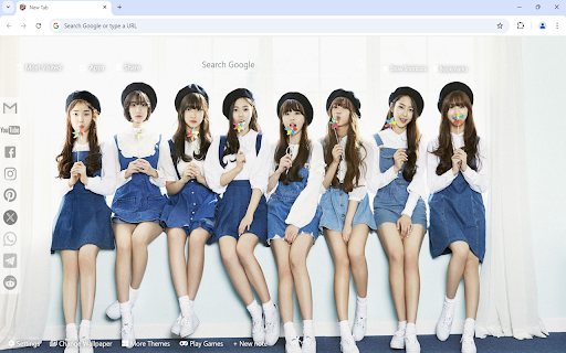 Oh My Girl Wallpaper  from Chrome web store to be run with OffiDocs Chromium online