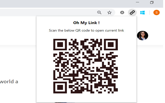 Oh My Link !  from Chrome web store to be run with OffiDocs Chromium online