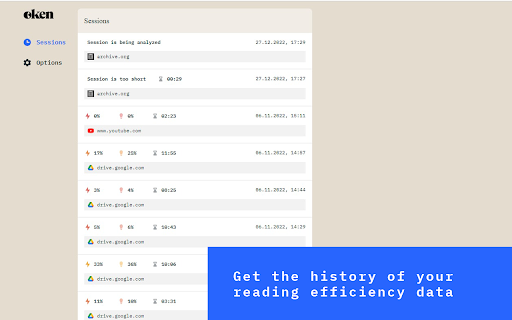 Oken Reader  from Chrome web store to be run with OffiDocs Chromium online