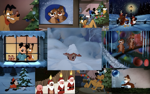 Old disney winter  from Chrome web store to be run with OffiDocs Chromium online
