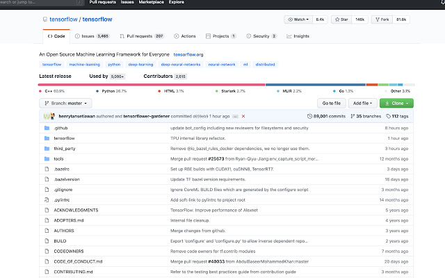 Old Github UI  from Chrome web store to be run with OffiDocs Chromium online