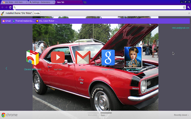 Ole Rider  from Chrome web store to be run with OffiDocs Chromium online