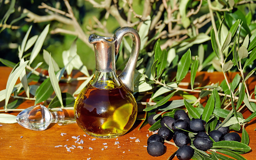 Olive oil  from Chrome web store to be run with OffiDocs Chromium online