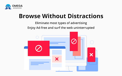 Omega Ad Blocker  from Chrome web store to be run with OffiDocs Chromium online