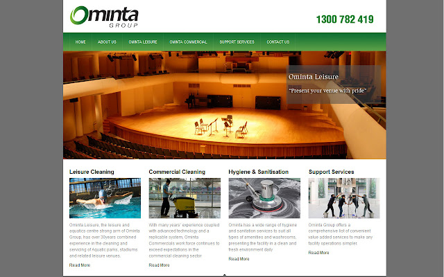 Ominta Group Commercial Cleaning in Melbourne  from Chrome web store to be run with OffiDocs Chromium online
