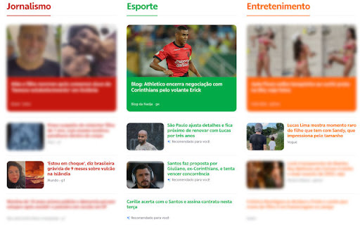 Omite notícias desnecessárias  from Chrome web store to be run with OffiDocs Chromium online
