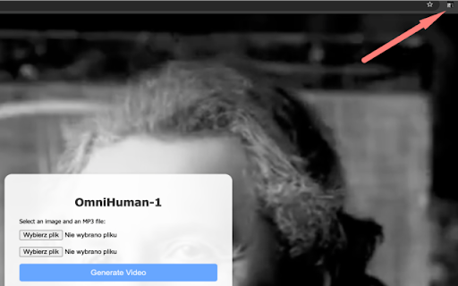 OmniHuman 1  from Chrome web store to be run with OffiDocs Chromium online