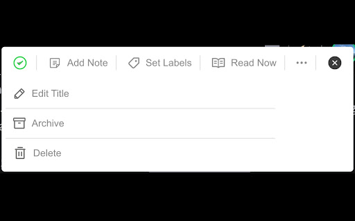 Omnivore Self Hosted  from Chrome web store to be run with OffiDocs Chromium online