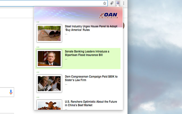 One America News  from Chrome web store to be run with OffiDocs Chromium online