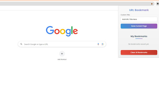 One Click Save and URL Bookmark Tool  from Chrome web store to be run with OffiDocs Chromium online
