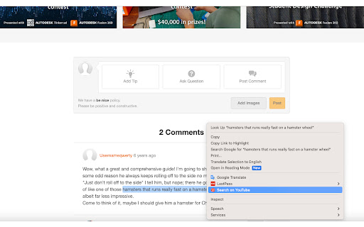 OneClickVid  from Chrome web store to be run with OffiDocs Chromium online
