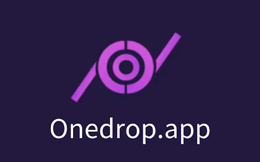OneDrop  from Chrome web store to be run with OffiDocs Chromium online