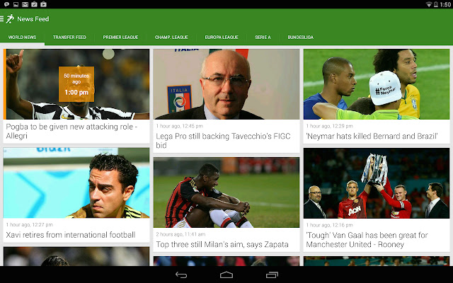Onefootball  from Chrome web store to be run with OffiDocs Chromium online