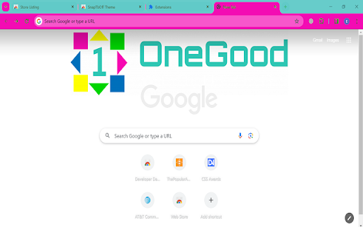 Onegoodwebdesign Theme  from Chrome web store to be run with OffiDocs Chromium online