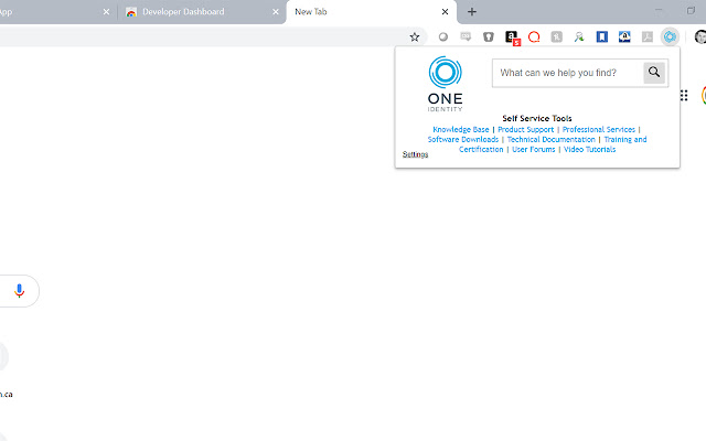 One Identity Search KB  from Chrome web store to be run with OffiDocs Chromium online