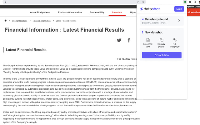OneKey  from Chrome web store to be run with OffiDocs Chromium online