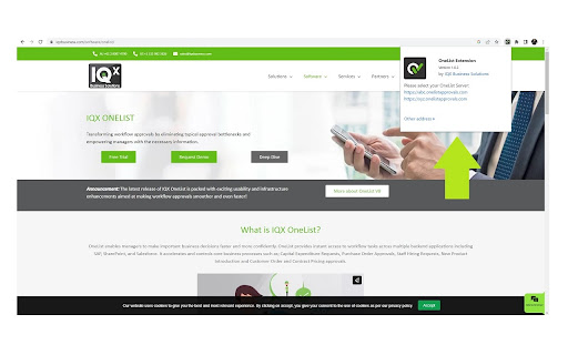 OneList  from Chrome web store to be run with OffiDocs Chromium online
