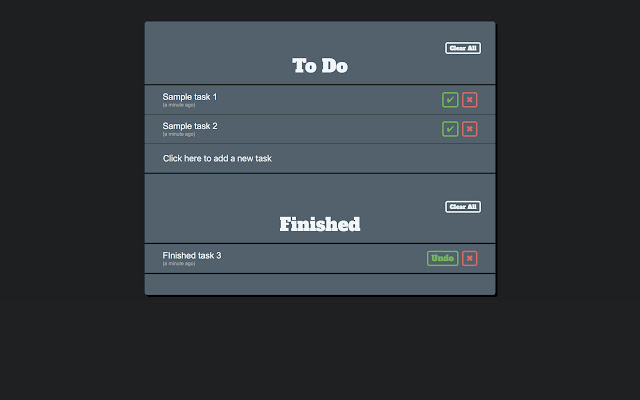 One More Todo List  from Chrome web store to be run with OffiDocs Chromium online One More Todo List  from Chrome web store to be run with OffiDocs Chromium online