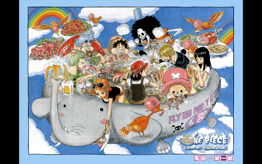 One Piece Color Spreads for New Tab  from Chrome web store to be run with OffiDocs Chromium online
