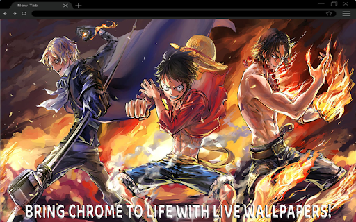 One Piece: Flames of Brotherhood Live Wallpaper  from Chrome web store to be run with OffiDocs Chromium online