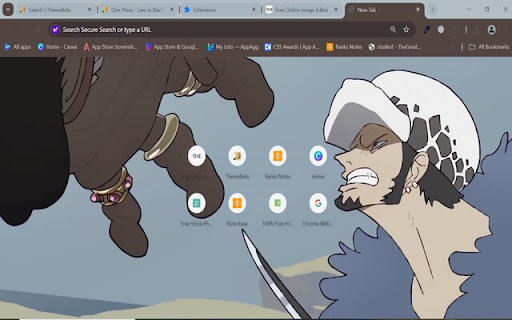 One Piece Law  from Chrome web store to be run with OffiDocs Chromium online