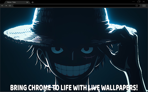 One Piece Luffy Dark Smile Live Wallpaper  from Chrome web store to be run with OffiDocs Chromium online