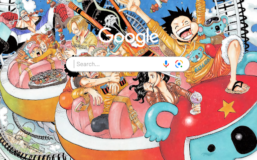 One Piece Straw Hat Pirates Anime Theme  from Chrome web store to be run with OffiDocs Chromium online