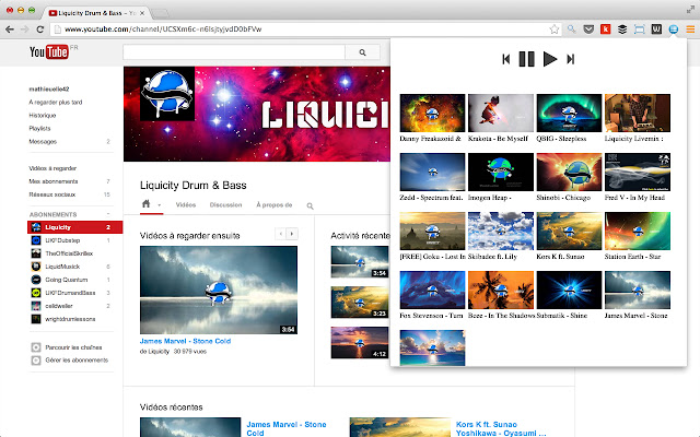 OnePlaylist  from Chrome web store to be run with OffiDocs Chromium online