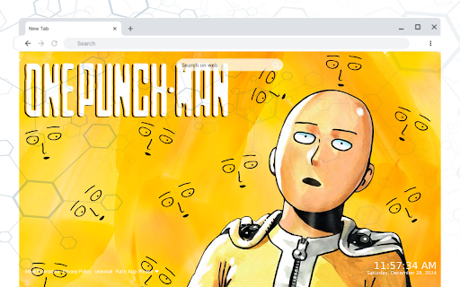 One Punch Man Live Wallpaper  from Chrome web store to be run with OffiDocs Chromium online