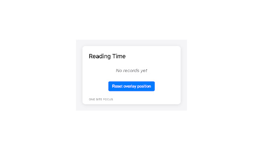 One Site Focus  from Chrome web store to be run with OffiDocs Chromium online