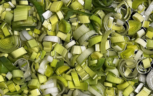 Onions cut into pieces  from Chrome web store to be run with OffiDocs Chromium online
