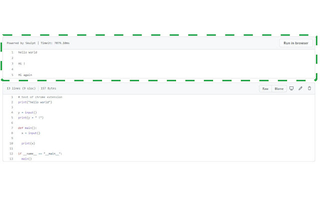 Online GitHub Python Interpreter from Chrome web store to be run with OffiDocs Chromium online Online GitHub Python Interpreter from Chrome web store to be run with OffiDocs Chromium online