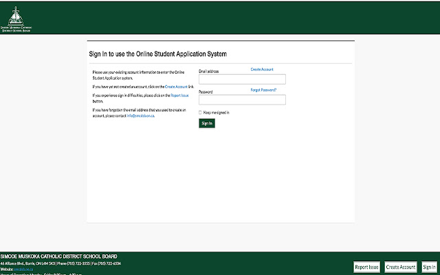 Online Student Registration  from Chrome web store to be run with OffiDocs Chromium online