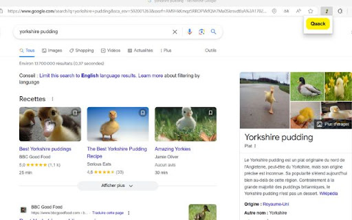 OnlyDucks  from Chrome web store to be run with OffiDocs Chromium online