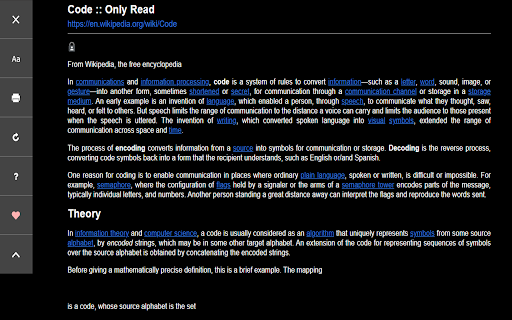Only Read  from Chrome web store to be run with OffiDocs Chromium online