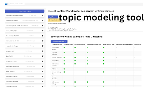 Onpage.ai SEO  Content Management Tool  from Chrome web store to be run with OffiDocs Chromium online