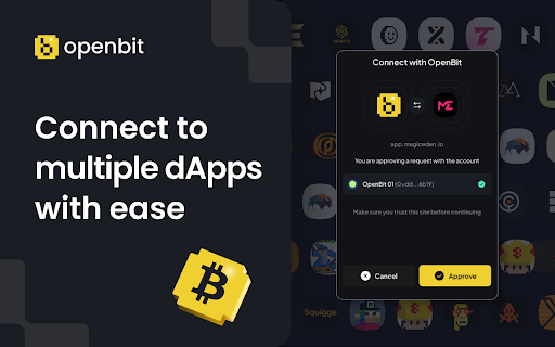 OpenBit Wallet  from Chrome web store to be run with OffiDocs Chromium online