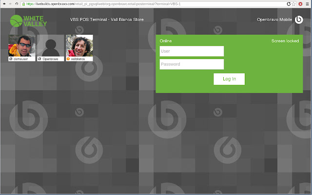 Openbravo  from Chrome web store to be run with OffiDocs Chromium online
