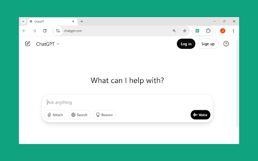 Open ChatGPT in New Tab  from Chrome web store to be run with OffiDocs Chromium online