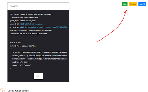 OpenID Connect Helper  from Chrome web store to be run with OffiDocs Chromium online
