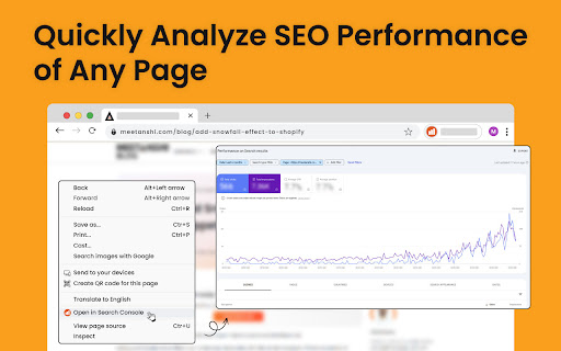 Open in Google Search Console  from Chrome web store to be run with OffiDocs Chromium online