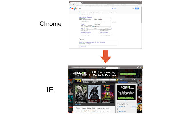Open in IE™  from Chrome web store to be run with OffiDocs Chromium online