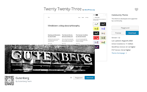 Open in WordPress playground  from Chrome web store to be run with OffiDocs Chromium online