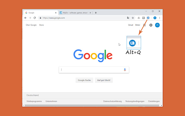 Open Last Tab  from Chrome web store to be run with OffiDocs Chromium online